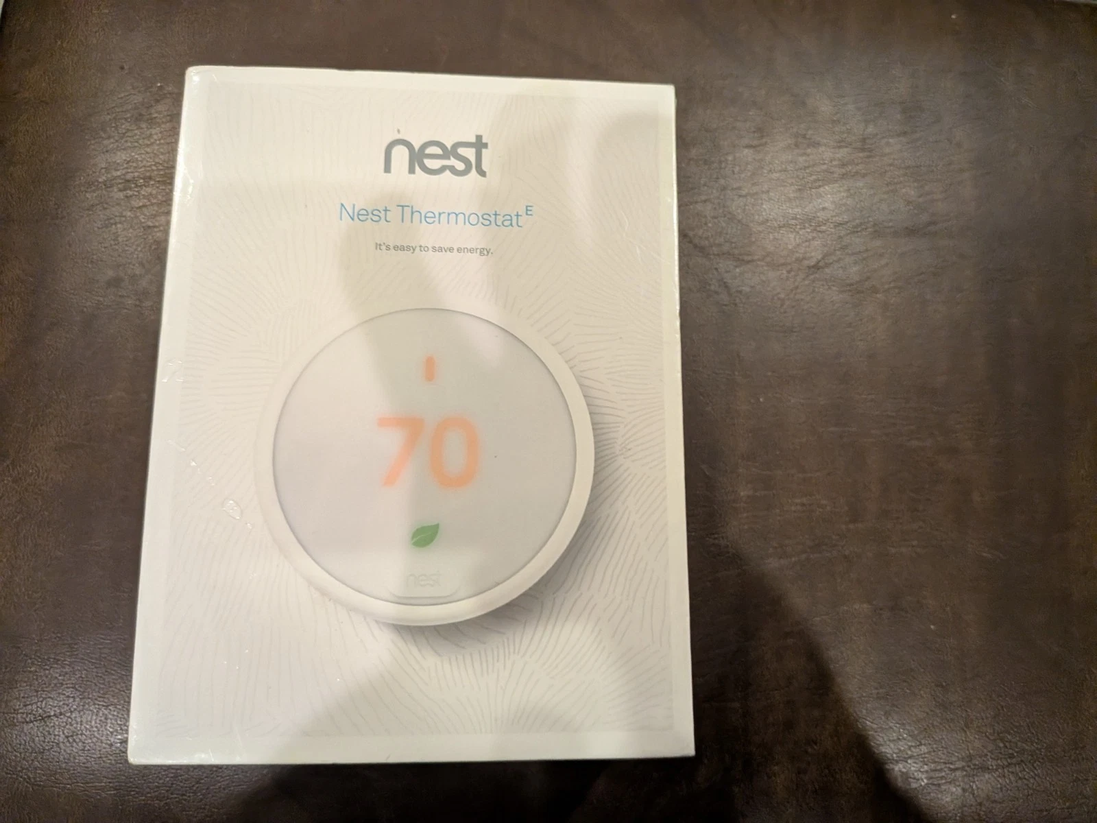 Nest Thermostat E T4001ES Programmable Thermostat - White