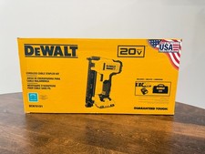 DEWALT 20V MAX Cordless Cable Stapler Kit + Battery & Charger (DCN701D1)