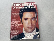 1977 Elvis Presley A Photoplay Tribute Collector's Edition Magazine