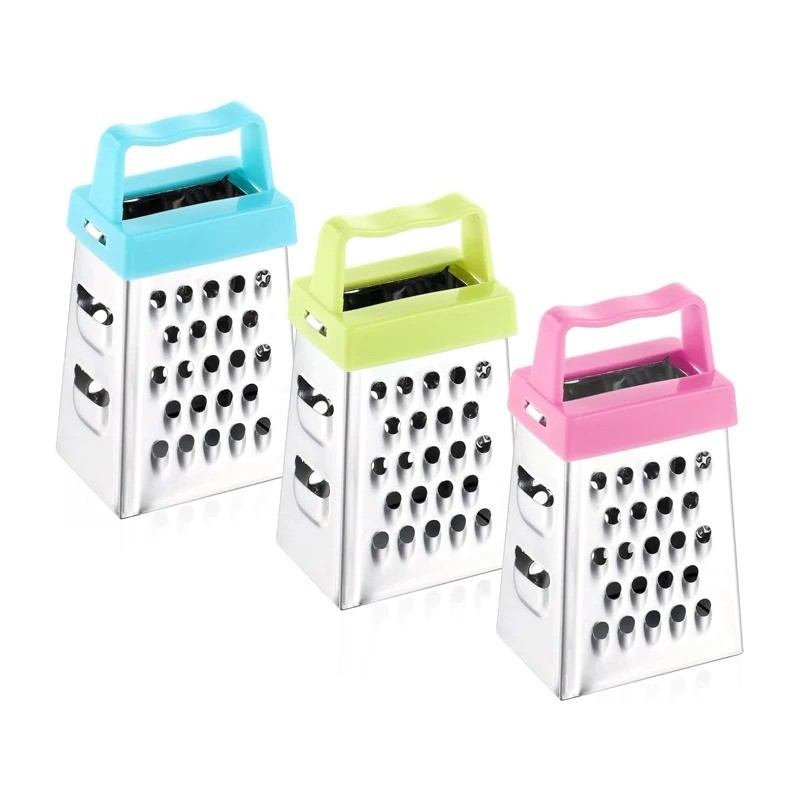 Mini Stainless Steel Cheese Grater Handheld Parmesan Lemon Zester Chocolate UK