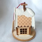 SANTA'S WORKSHOP Ginger Cottages WOODEN ORNAMENT FIGURE Old World Christmas 2019 — photo 8