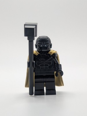 Mr J Brick Custom Steeler Minifigure DC Comics John Henry Irons Black Variant