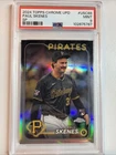 2024 TOPPS CHROME UPDATE SP #USC88 PAUL SKENES PSA MINT 9