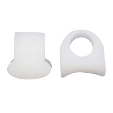 2 PCS Silica Gel Toe Separators for Overlapping Toes Big Toe Corrector Spacer fo