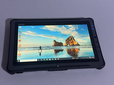 Getac F110 G3 Ruggedized Touchscreen Tablet GPS i5/8/256GB Bubbles on the Screen