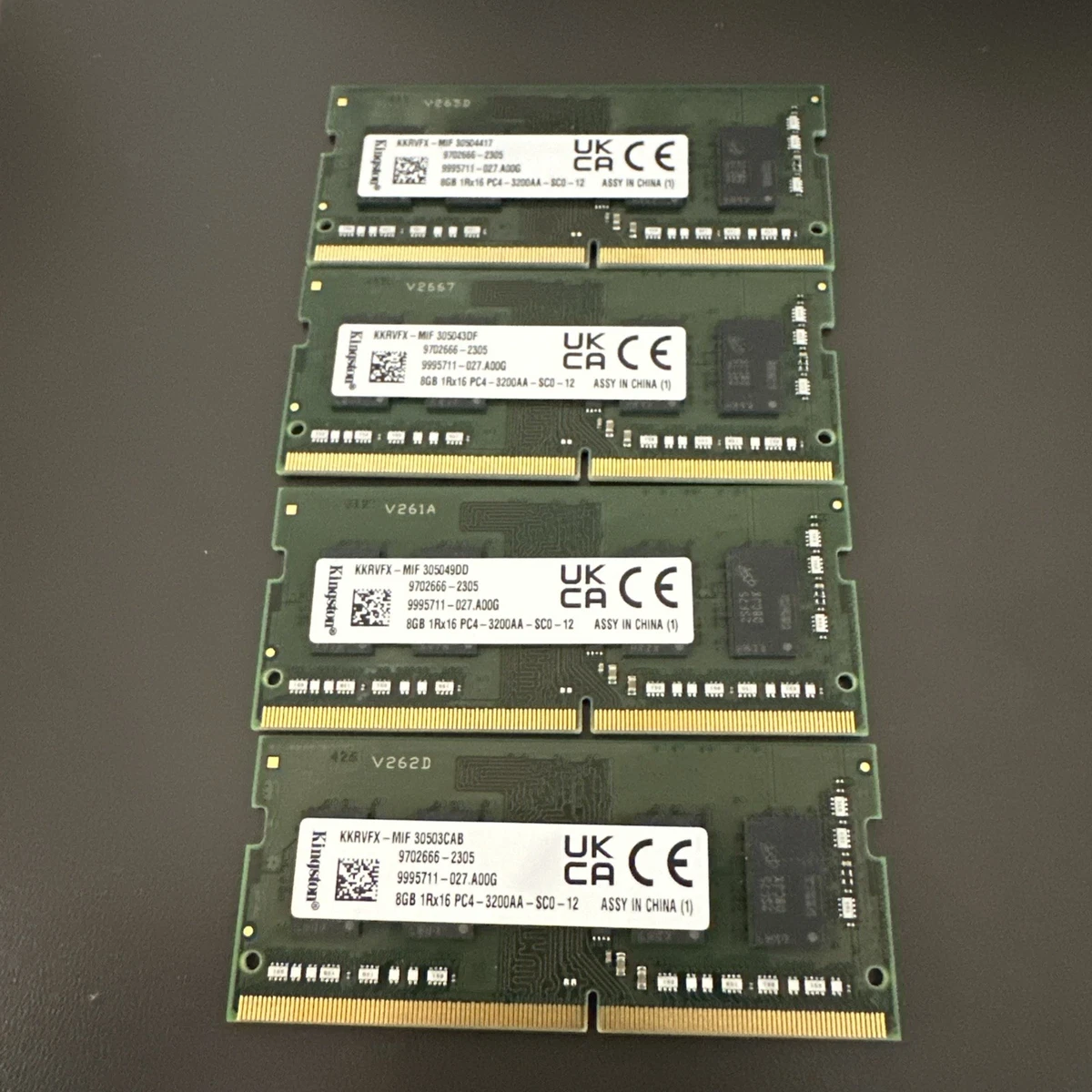 Kingston DDR4 SDRAM 4 GB Capacity per Module Memory (RAM) for sale