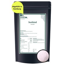 Sorbitol Pulver E420 S&uuml;&szlig;ungsmittel 100% rein vegan zuckerersatz s&uuml;&szlig;stoff
