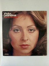 Vicky Leandros - Across The Water 12" Record 1975 AVCO Pop Rock 33 RPM