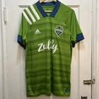 Adidas Seattle Founders FC Soccer Jersey Nicolas Lodeiro AUTOGRAPHED Large - NWT