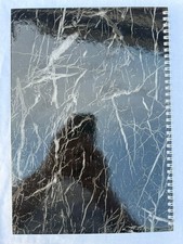 80 sheet A4 Lined Notebook Bold and Elegant Nero Marquina Marble