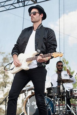 Ryan Merchant of Capital Cities perform at the 2014 Bonnaroo Music- Old Photo 1