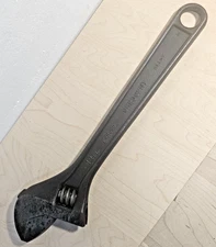 Vintage Crescent Tool Co. 12" Adjustable Wrench USA Excellent! Jamestown