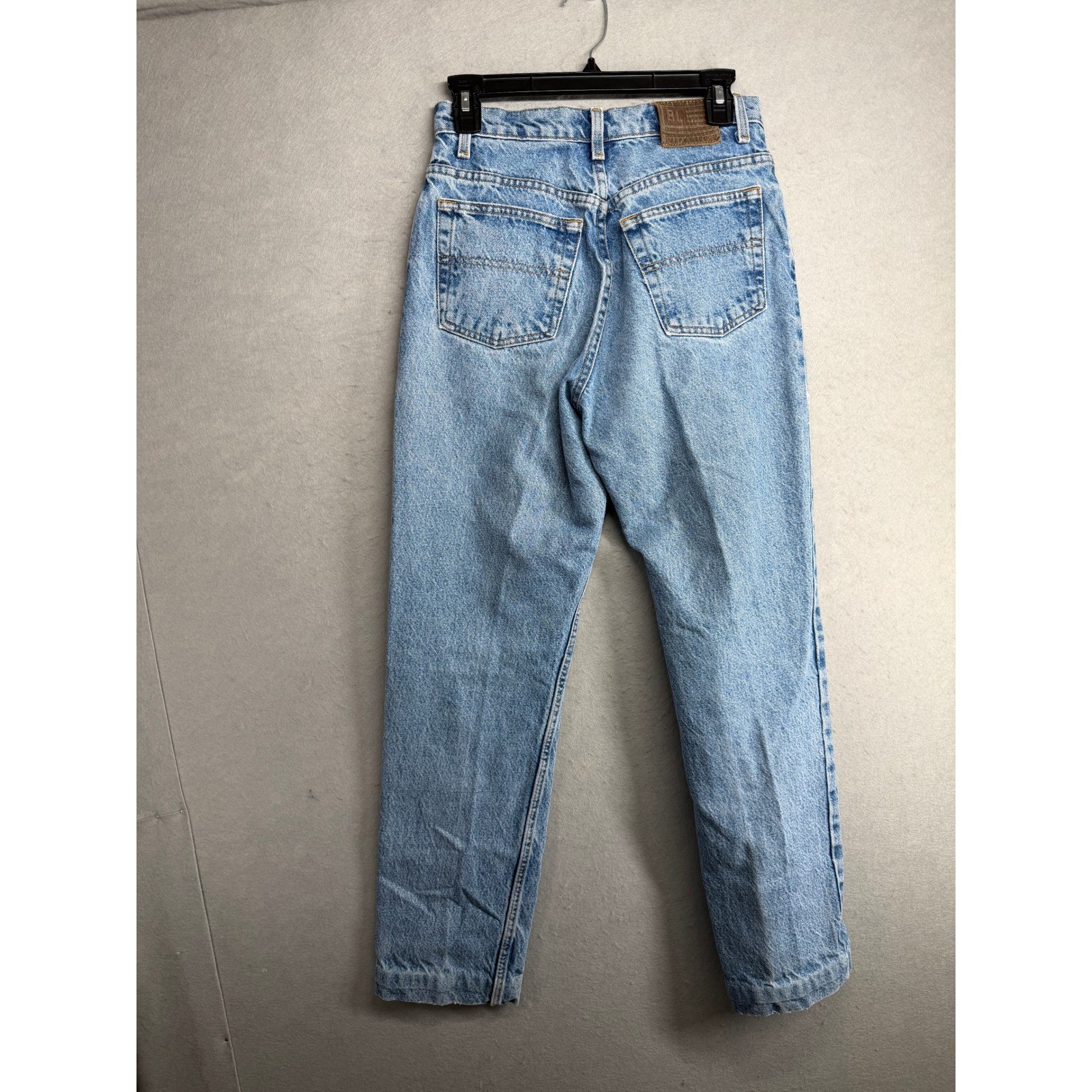 Polo Jeans Co Ralph Lauren High Waisted Straight Leg Light Wash Denim Jeans sz 8 image 7