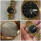 Seiko Men's Vintage Quartz Watch 7N43-9048 Day/Date Gold Tone !! Parts/repair