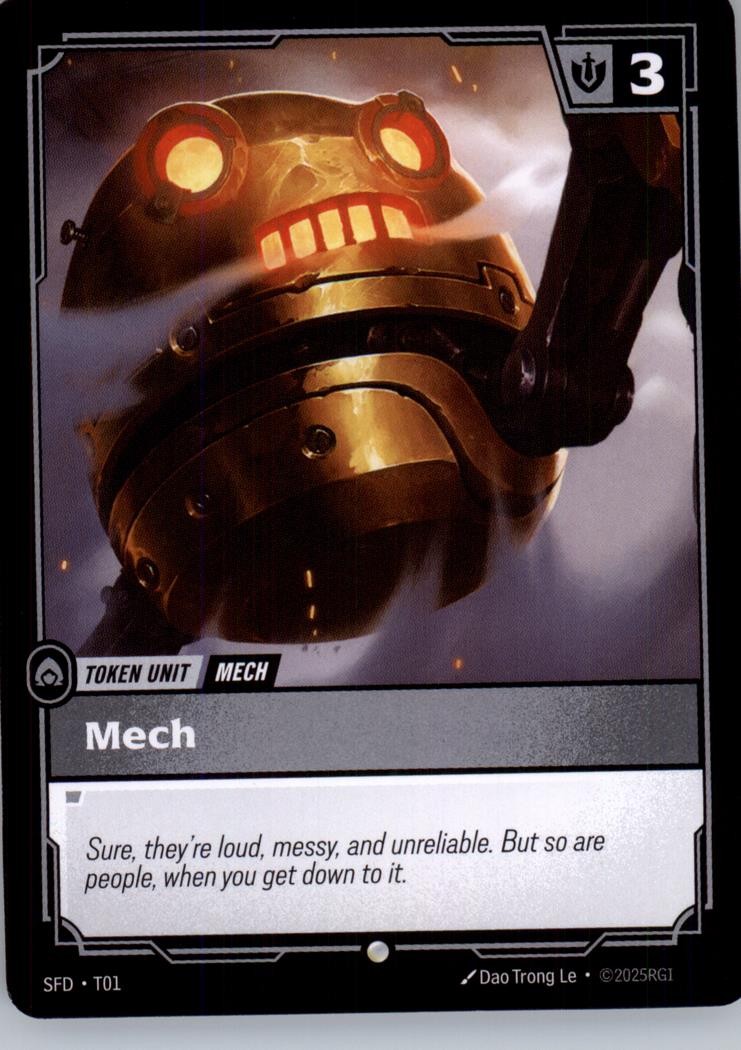 MECH // BUFF T01 SPIRITFORGED RIFTBOUND NM/M