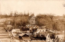 Spring Valley OH Ohio Mound School c1910 RPPC Photo Postcard COPY