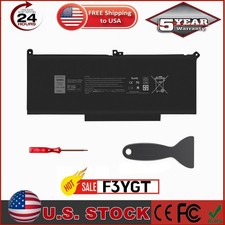 F3YGT Battery For Dell Latitude 12 7000 7280 7290 13 7380 7390 14 7480 7490 60Wh