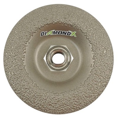 DIAMOND VANTAGE DXA2920P45H Grinding Wheel,4-1/2In,24,Depressed Ctr 19F546