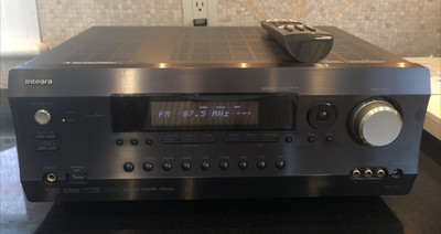Integra Dtr-30.1 7.2 Channel 90W Receiver Integra Remote Bundle PerfectCondition