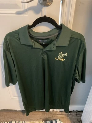 USF Bulls University of South Florida Men's Large Polo Shirt - Image 1 of 3