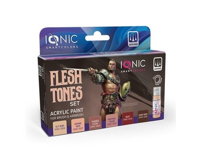 IONIC - Acrylic paint set Essential Skin Tones, 0505