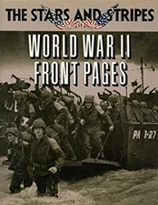 World War II Front Pages Stars Hardcover Outlet Book Company Staf