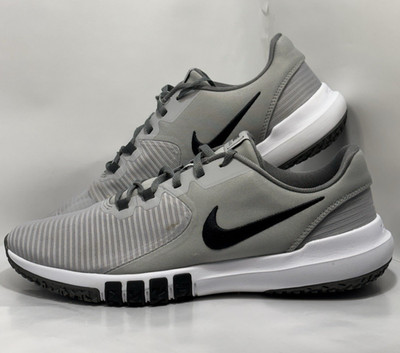 Nike Flex Control 4 Training Men Size 12 Running Sneakers Gray/Black CD0197-001