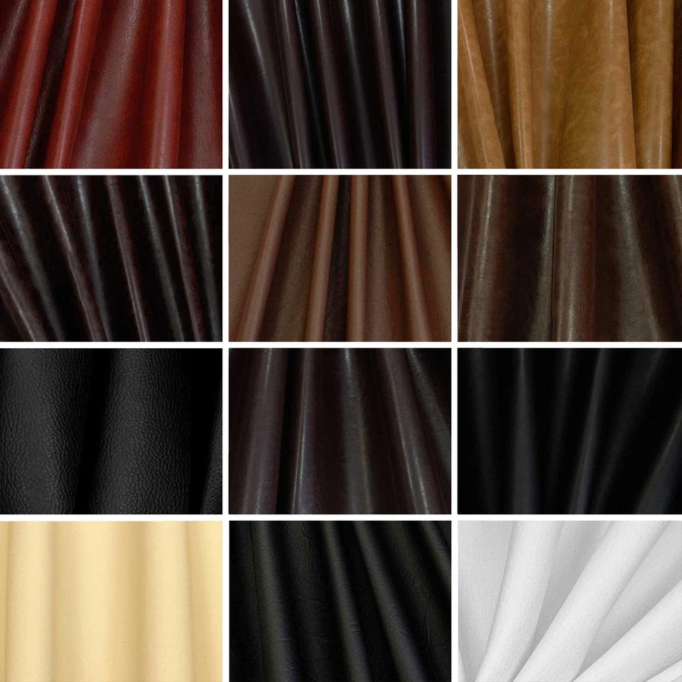 MADDMA 0,5m Kunstleder Stoff Meterware Lederimitat B 140cm Lederoptik Variantenwahl