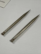 Set Of Two Mechanical Pencils. RARE. Engraved “Patent Pending.” Ever Sharp Style