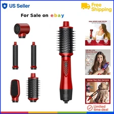 5 in 1 Air Styler Set Hair Dryer Brush Curling Straightening Volumizing Styling