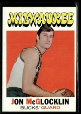 1971-72 Topps Jon McGlocklin NRMT/MT Set Break #74
