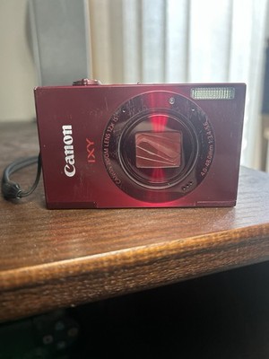 Canon PowerShot ELPH 520 HS/ IXUS 500 HS/ IXY 3 Digital Camera Red 10.1MP 12x