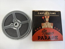 Castle Films News Parade No. 142 "Axis Smashed In Africa" 1943 16mm Original