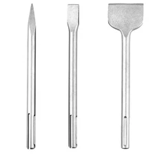 SUNGATOR 12-Inch SDS Max Chisel Set – Heavy Duty Rotary Hammer Chisel Bit Set