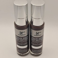 2x It Cosmetics Your Skin But Better Foundation Skincare Deep Cool 64 NEW
