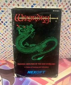 Wizardry: Proving Grounds of the Mad Overlord (Nintendo NES) - CIB Complete