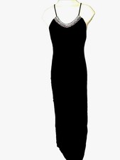 WOMEN'S Charlotte Russe boho embellished maxi dress SZ S_560