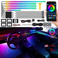 Dreamcolor Acrylic Interior Car LED Strip Light with Dreamcolor Kit - 18 in 1