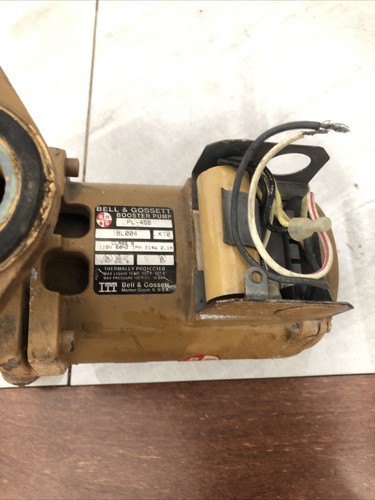 Bell & Gossett 1BL004 Model PL-45B Bronze Booster Pump - 第 2/5 張圖片