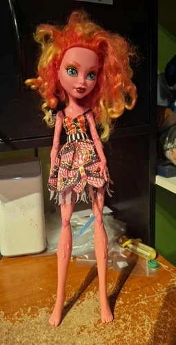 Gooliope Jellington Doll 17" 18" Tall Freak Du Chic Monster High Mattel 2014