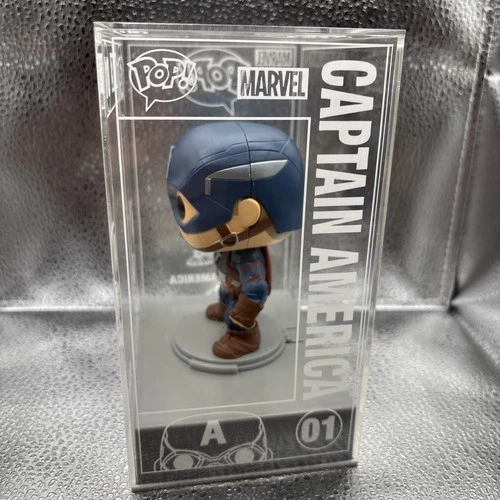 Funko Pop! Marvel Die-Cast Captain America Figure