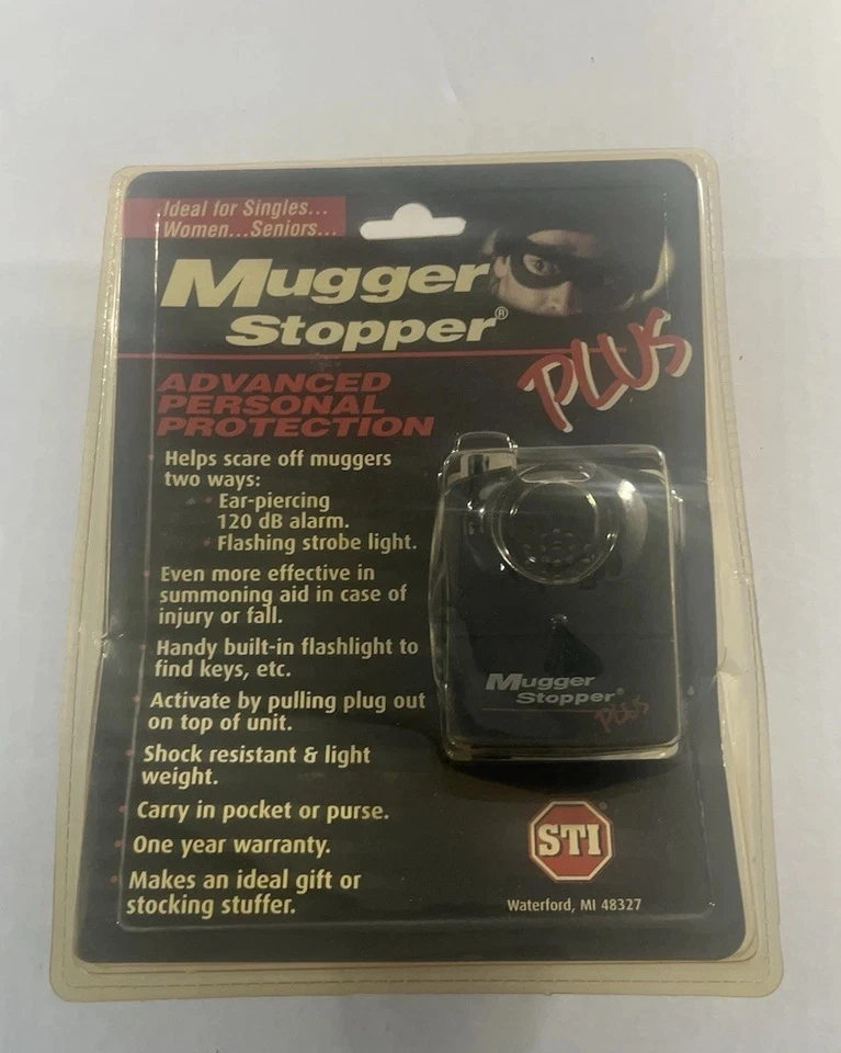 Mugger Stopper Plus Advanced Personal Protection Alarm & Strobe. Americorp New. - Image 2 of 3