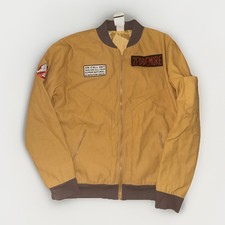 Ghost Busters Zeddemore Chaqueta Marrón Medio Spirt Disfraz Halloween