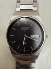 Vintage SEIKO SQ 7813-7009 Quartz 34.MM Men’s Watch JAPAN MADE New Battery Works