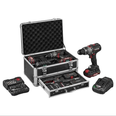 #ad Trapano avvitatore Parkside Performance Batteria 20V Compatto Valigetta Kit 64Nm EUR 180.00