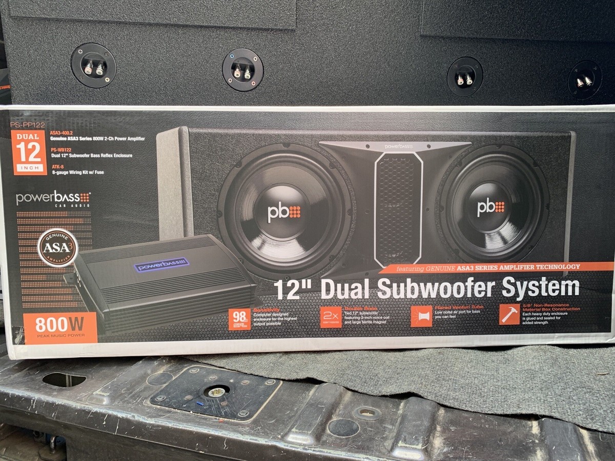 PowerBass Party Pack Dual 12