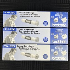 Brother TN-250 Black Toner Cartridge Set FAX-2800/2900/3800 MFC-4800/6800