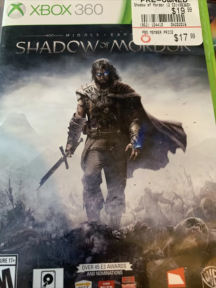 Xbox 360 - Middle Earth Shadow of Mordor