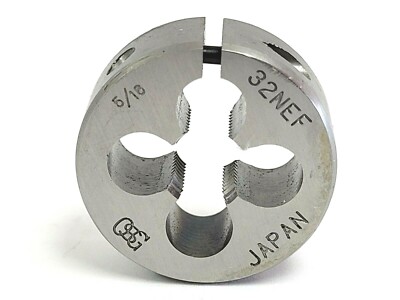 5/16 - 32 X 1'' ROUND ADJUSTABLE DIE HIGH SPEED STEEL UNEF OSG 2703400 NEW 