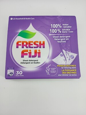 Avon Fresh Figi Sheet Detergent 30 Sheets (NOS)**